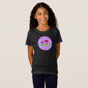 Pilz-Pflanzen-Design-T-Shirt T-Shirt