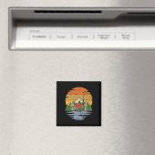 Pilz-Picking Retro Magnet (In Situ (Geschirrspüler))
