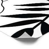 Pilz-Pilz-Art: Natureinrichtung Poster (Ecke)