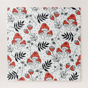 Pilz-Pilz-Art: Natureinrichtung Puzzle