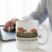 Pilz Power Forestcore Mykologie  Kaffeetasse