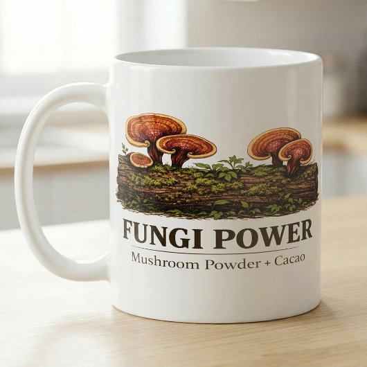 Pilz Power Forestcore Mykologie  Kaffeetasse