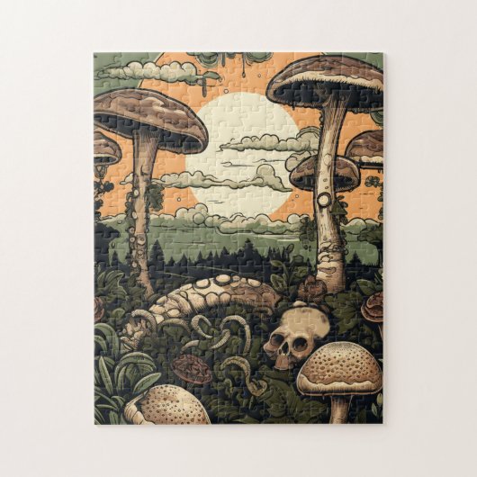 Pilz-Punk-Wald Puzzle (Vertikal)