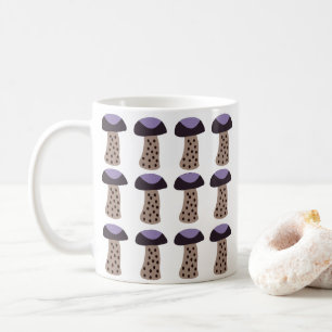 Pilz Purpur Kaffeetasse