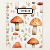 Pilz Rustikaler Wald Planer (Vorderseite)