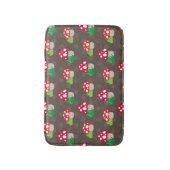 Pilz scherzt Muster Badematte (Vorderseite Vertikal)