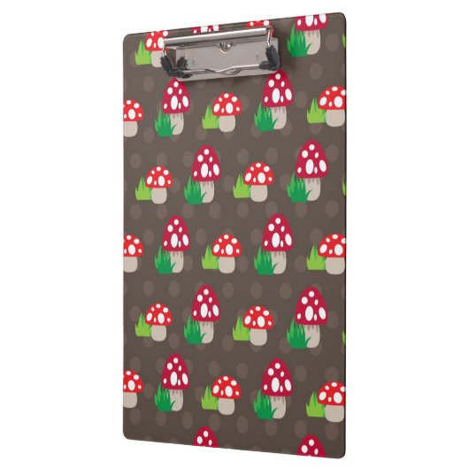 Pilz scherzt Muster Klemmbrett (Links)