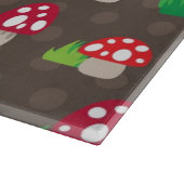 Pilz scherzt Muster Schneidebrett (Ecke)