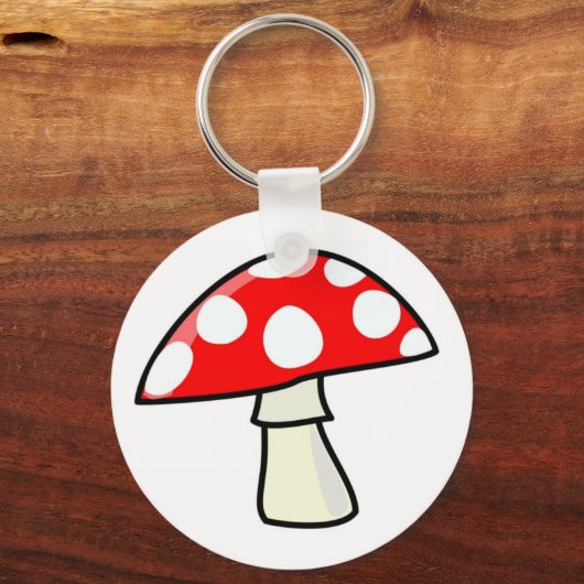 Pilz Schlüsselanhänger (Vorderseite)