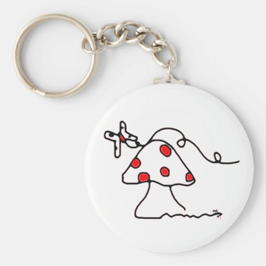 Pilz Schlüsselanhänger (Vorne)