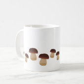 Pilz-Streifen-Tasse Kaffeetasse (Vorderseite Links)