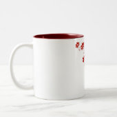 Pilz-Tasse Zweifarbige Tasse (Links)