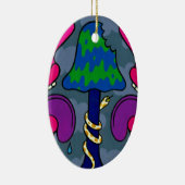 Pilz-Trübsinn #2 Keramik Ornament (Rechts)