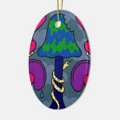 Pilz-Trübsinn #2 Keramik Ornament (Links)