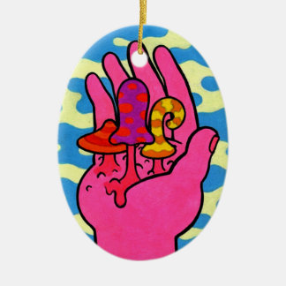 Pilz-Trübsinn #3 Keramik Ornament