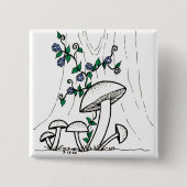 Pilz- u. Windenknopf Button (Vorderseite)