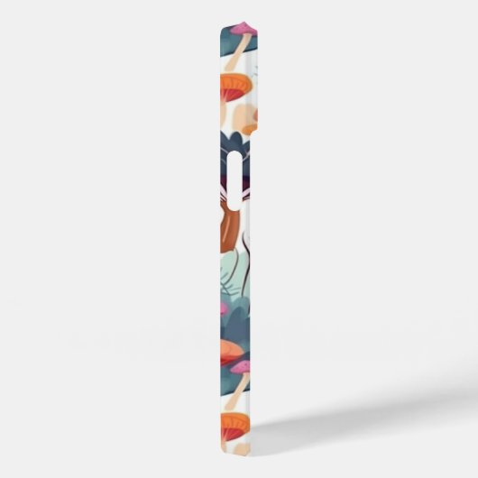 Pilz- und Baumdesign Case-Mate iPhone Hülle (Rückseite / Rechts)