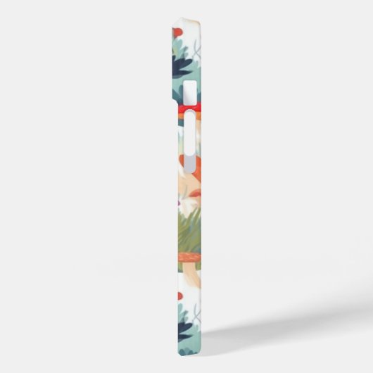 Pilz- und Baumdesign Case-Mate iPhone Hülle (Rückseite / Links)