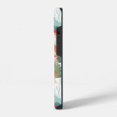 Pilz- und Baumdesign iPhone Hülle (Linke Seite)