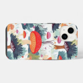 Pilz- und Baumdesign iPhone Hülle (Rückseite (Horizontal))