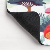 Pilz- und Baumdesign Mousepad (Ecke)