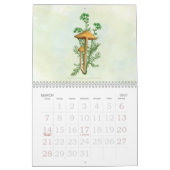 Pilz und Blumen Kalender (Mär 2027)