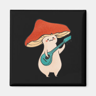 Pilz und Musik Magnet