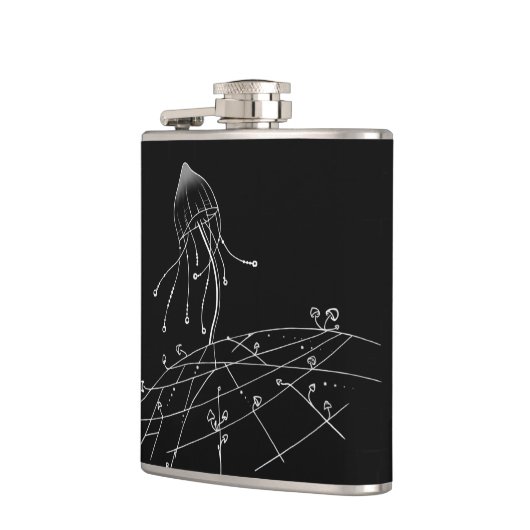 Pilz und Myzel Flachmann (Links)