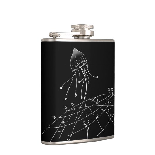 Pilz und Myzel Flachmann (Rechts)