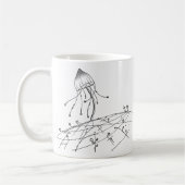 Pilz und Myzel Kaffeetasse (Links)