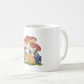 Pilz und Toad Kaffeetasse (VorderseiteRechts)