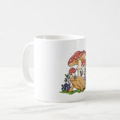 Pilz und Toad Kaffeetasse (Vorderseite Links)