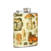 Pilz Vintage Fliegenpilz Antike Kunst Flachmann (Rechts)