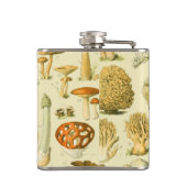 Pilz Vintage Fliegenpilz Antike Kunst Flachmann (Rückseite)
