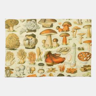 Pilz Vintage Fliegenpilz Antike Kunst Geschirrtuch