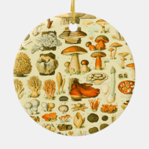 Pilz Vintage Fliegenpilz Antike Kunst Keramik Ornament