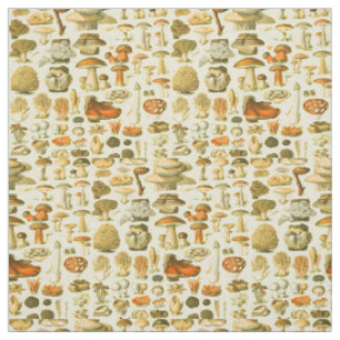 Pilz Vintage Toadstool Antike Kunst Stoff