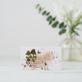 Pilz-Visitenkarte Visitenkarte (Stehend Vorderseite)