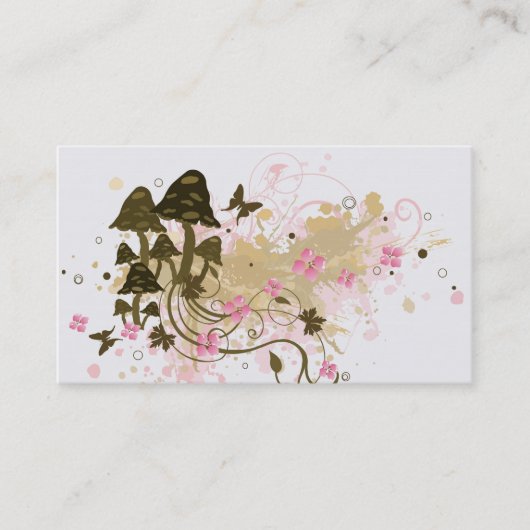 Pilz-Visitenkarte Visitenkarte (Vorderseite)