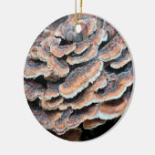 Pilz-Weihnachtsverzierung Keramikornament (Links)