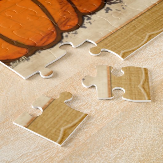 Pilz Whimsischer Herbstfantasie Puzzle (Seite)