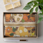 Pilz Whimsischer Herbstfantasie Seidenpapier (Geschenk)