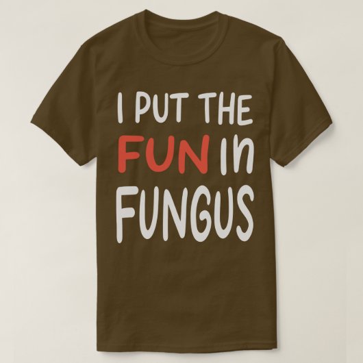 Pilzauswahl T-Shirt (Design vorne)
