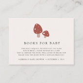 Pilzbücher für Kinder Begleitkarte (Vorderseite)