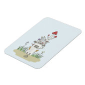 Pilzburg Magnet (Linke Seite)