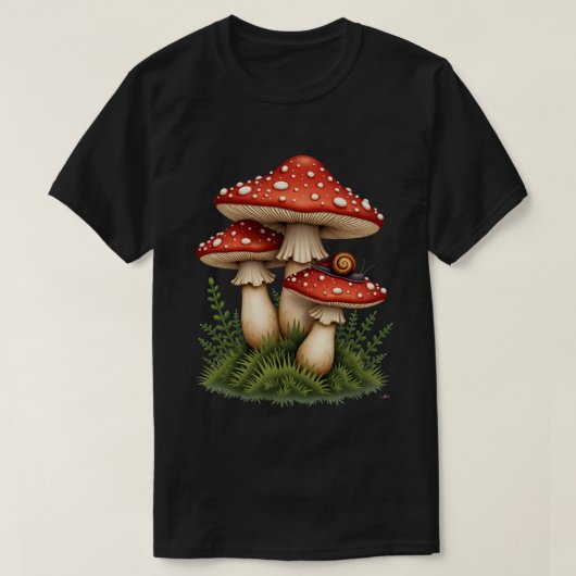 Pilzcluster T-Shirt (Design vorne)