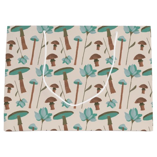 Pilzcottage Große Geschenktüte (Vorderseite)