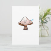 Pilzdesign, Party-Pilz Einladung (Stehend Vorderseite)