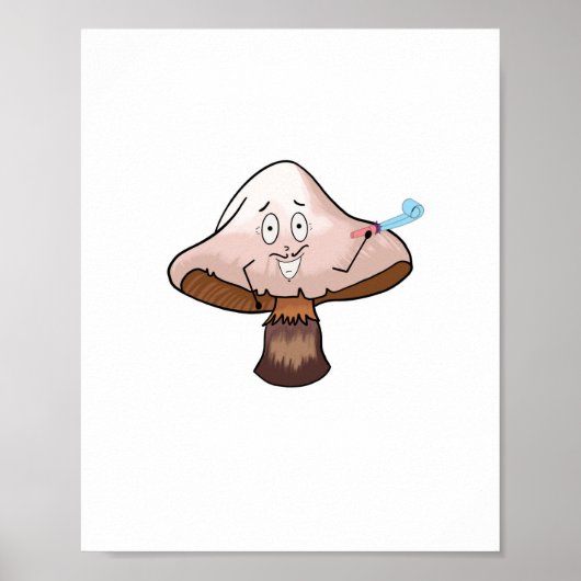 Pilzdesign, Party-Pilz Poster (Vorne)