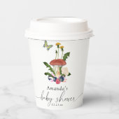 Pilzdusche Pappbecher (Vorderseite)